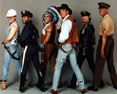 The Mc Cain surrogates suddenly look like the “Village People”.